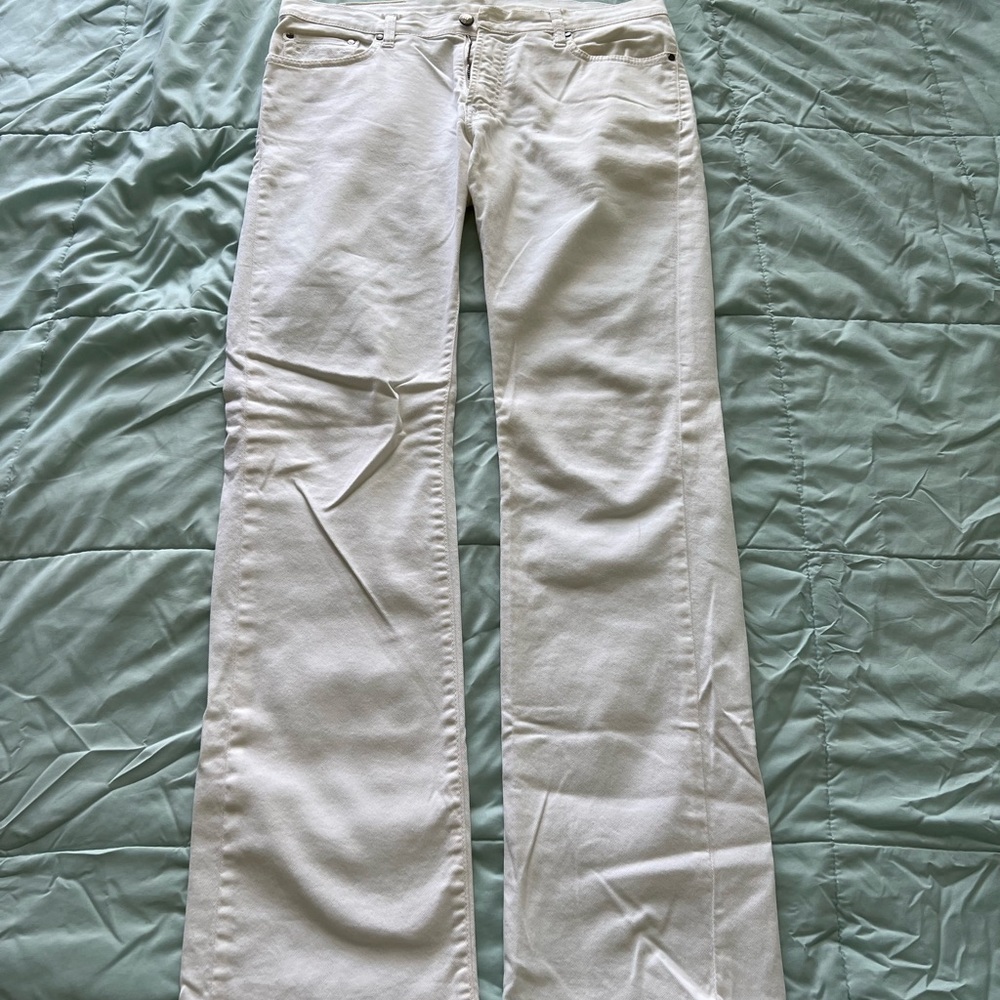 White jeans